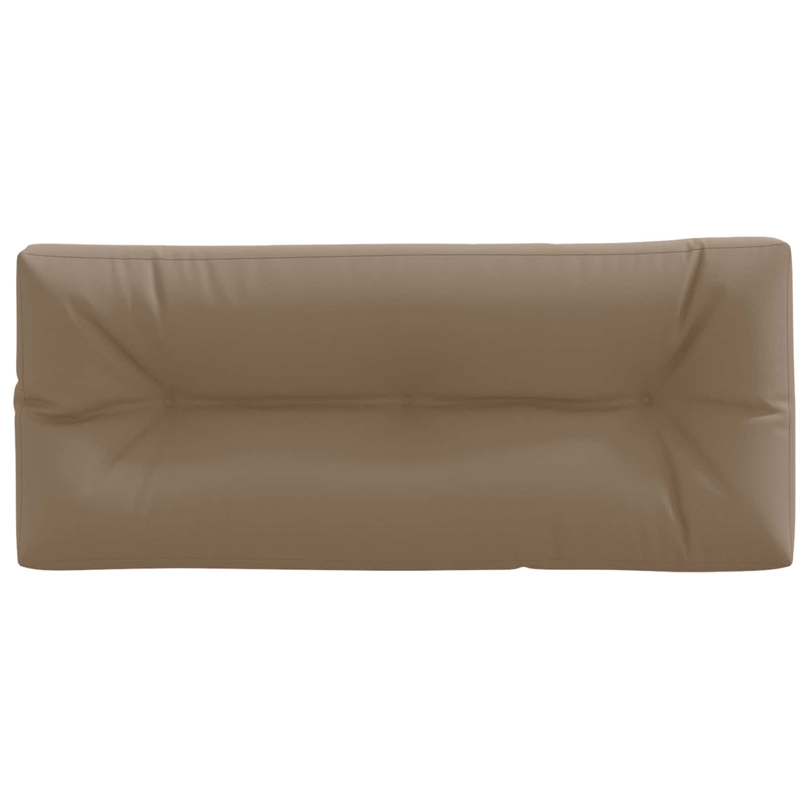 Pallet Rugkussen VIANEN 100% Polyester Taupe 120 x 40 x 12 cm image 3