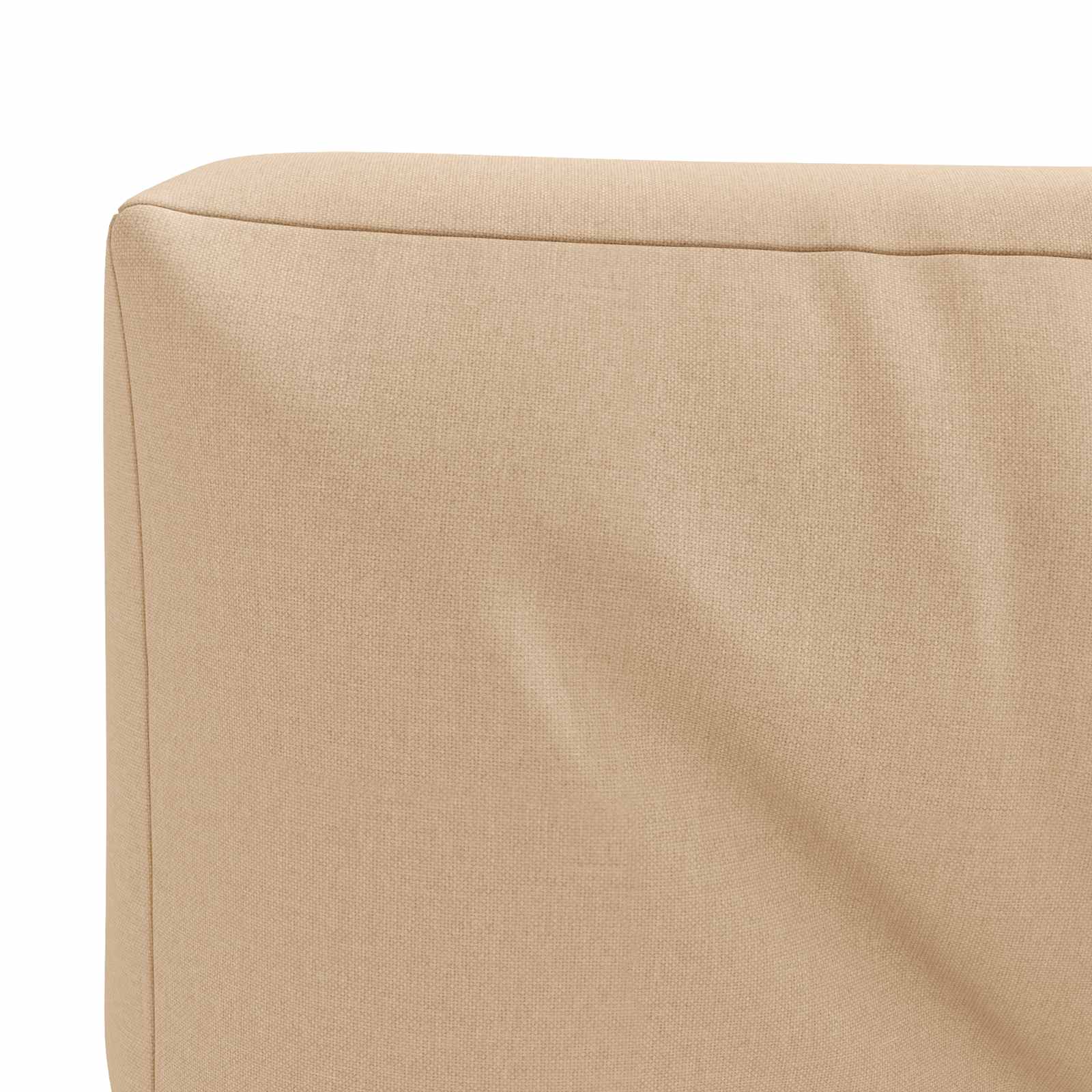 Pallet Rugkussen VIANEN 100% Polyester Zand 120 x 50 x 12 cm image 5