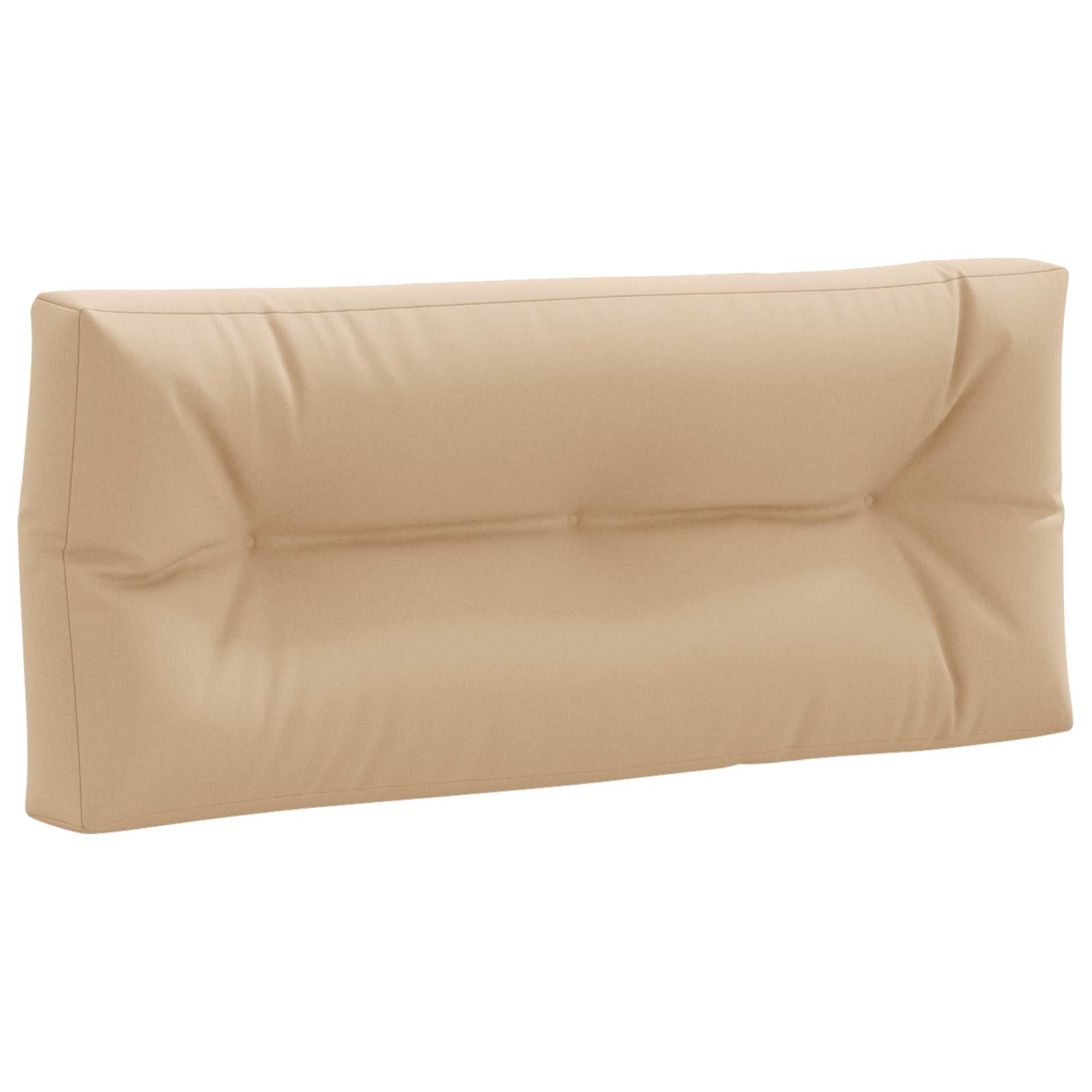 Pallet Rugkussen VIANEN 100% Polyester Zand 120 x 50 x 12 cm image 1