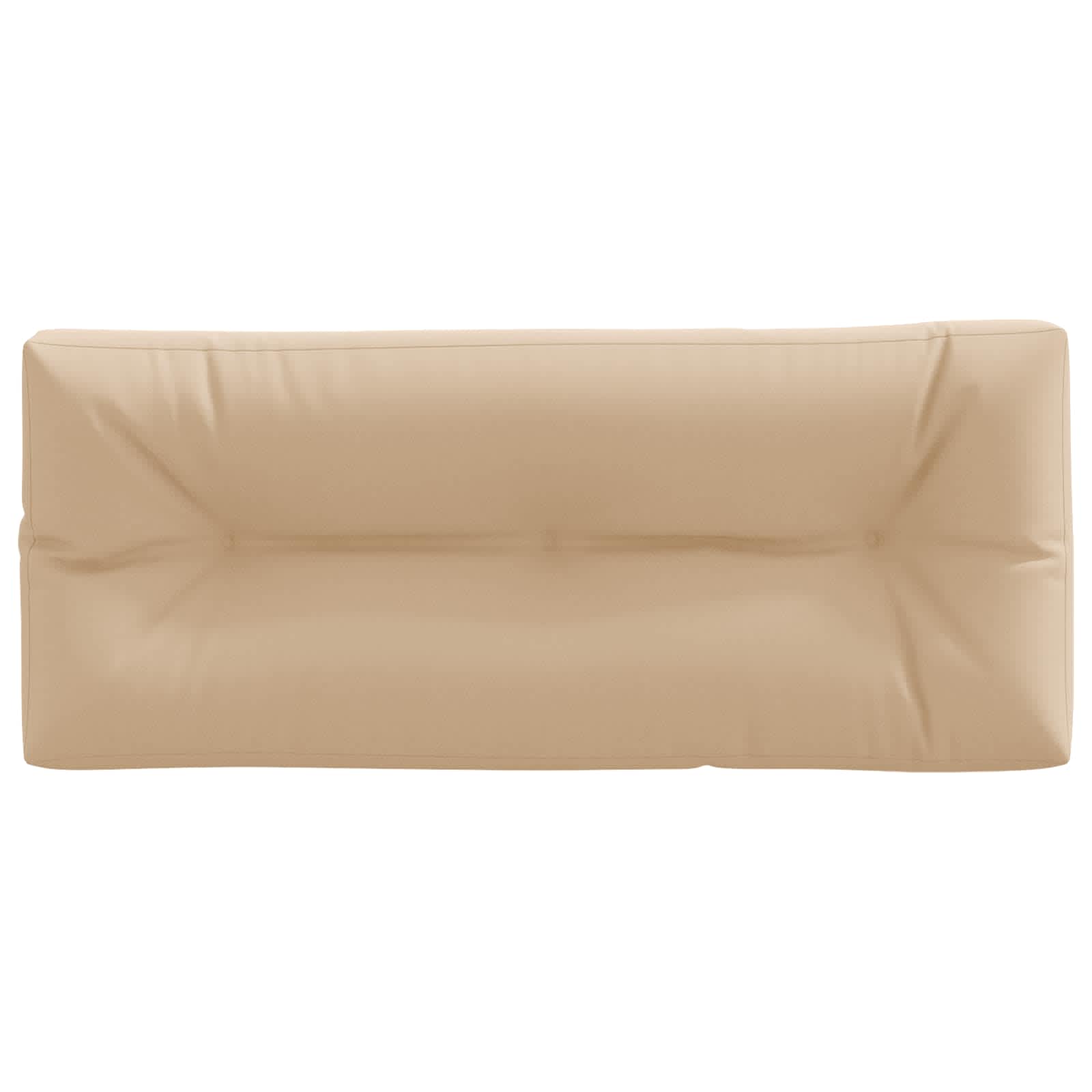 Pallet Rugkussen VIANEN 100% Polyester Zand 120 x 50 x 12 cm image 3