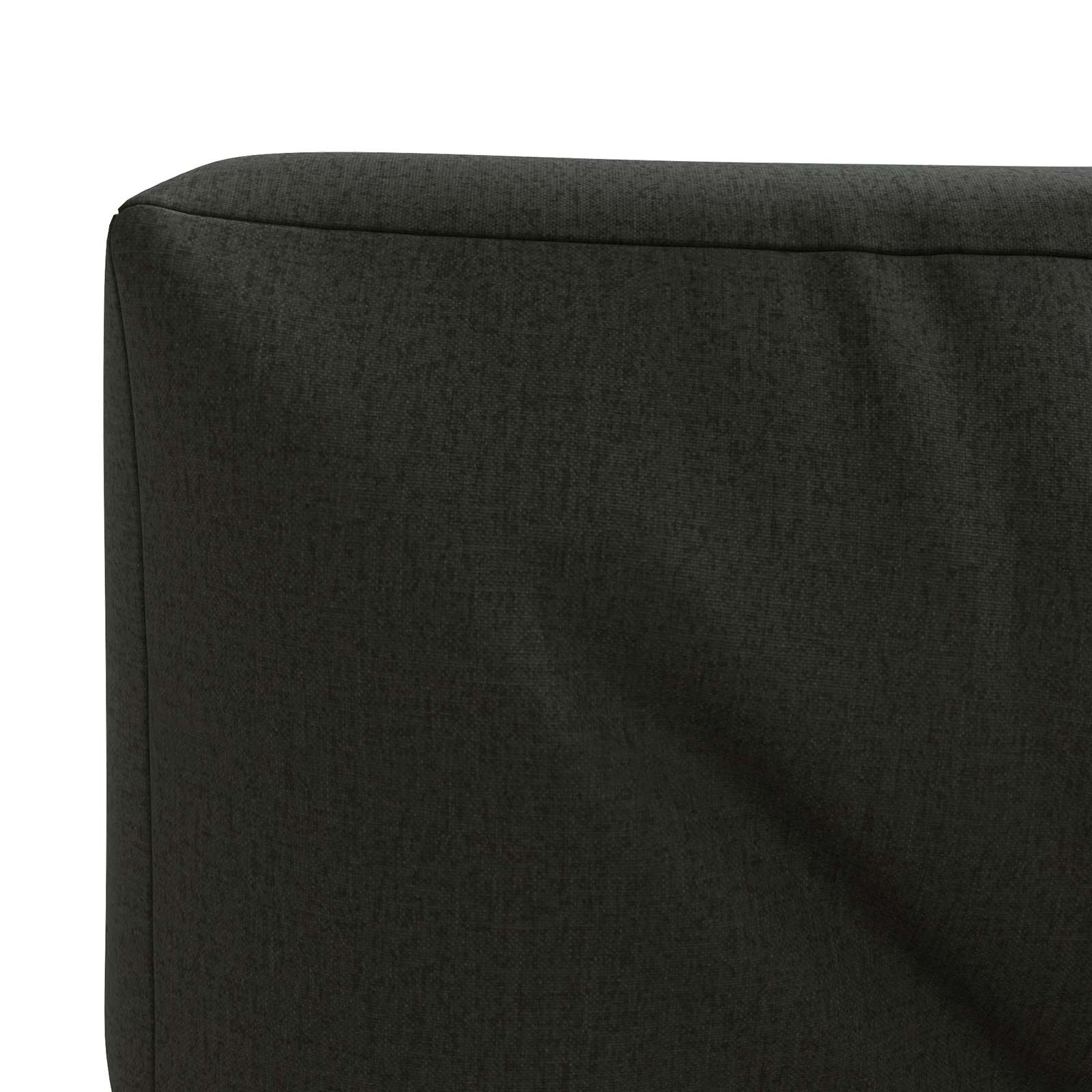 Pallet Rugkussen VIANEN 100% Polyester Zwart 120 x 50 x 12 cm image 5