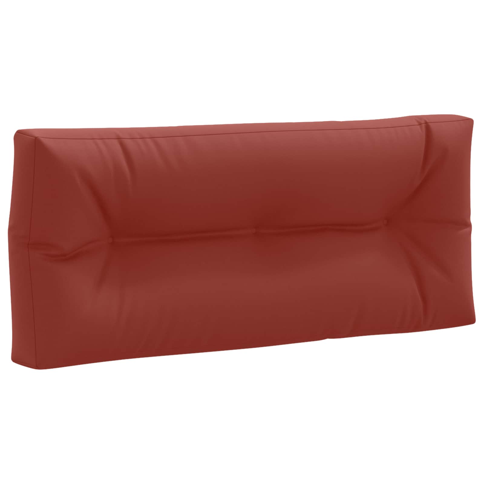 Pallet Rugkussen VIANEN 100% Polyester Rood 120 x 60 x 12 cm image 1