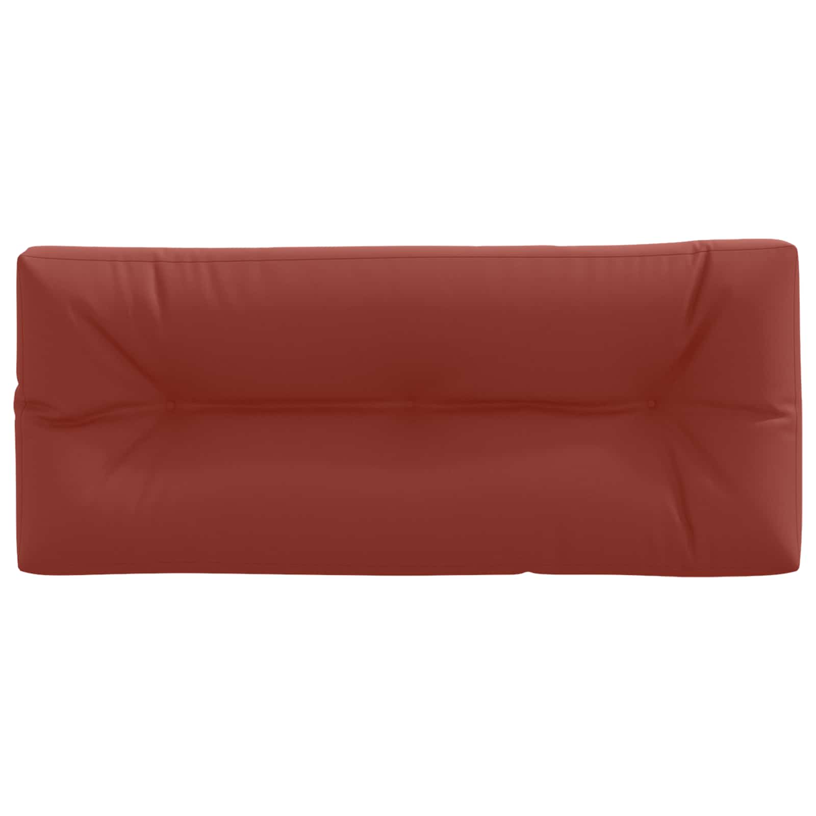 Pallet Rugkussen VIANEN 100% Polyester Rood 120 x 60 x 12 cm image 3