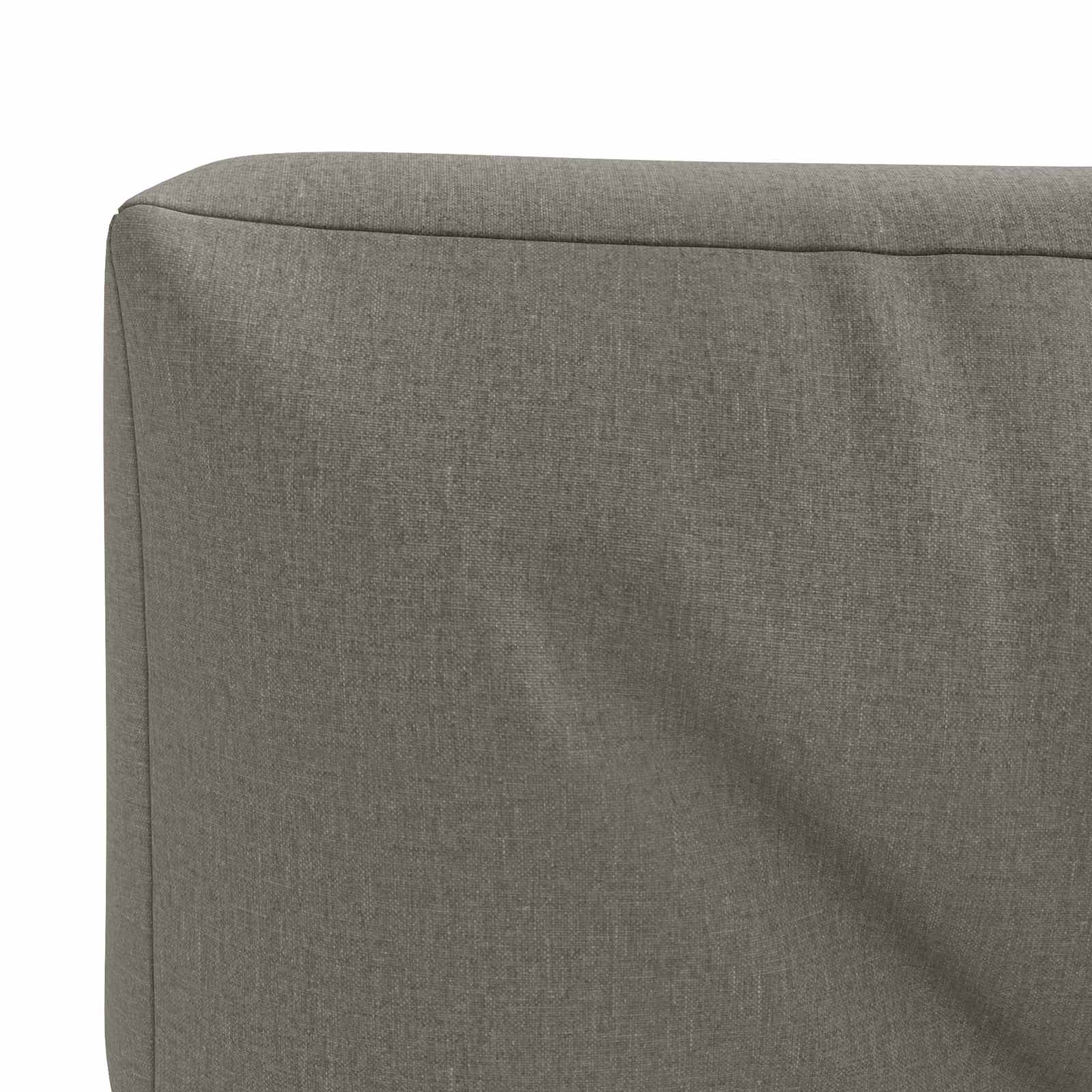 Pallet Rugkussen VIANEN 100% Polyester Grijs 120 x 60 x 12 cm image 5