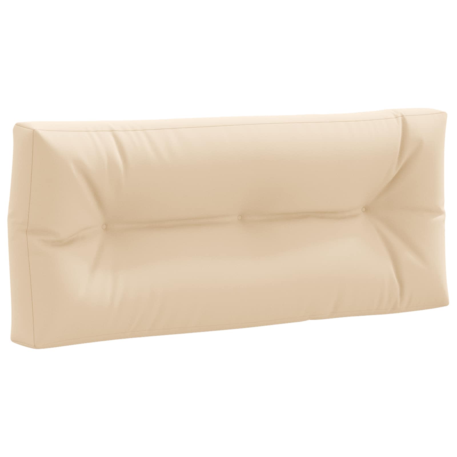 Pallet Rugkussen VIANEN 100% Polyester Crèmekleurig image 1