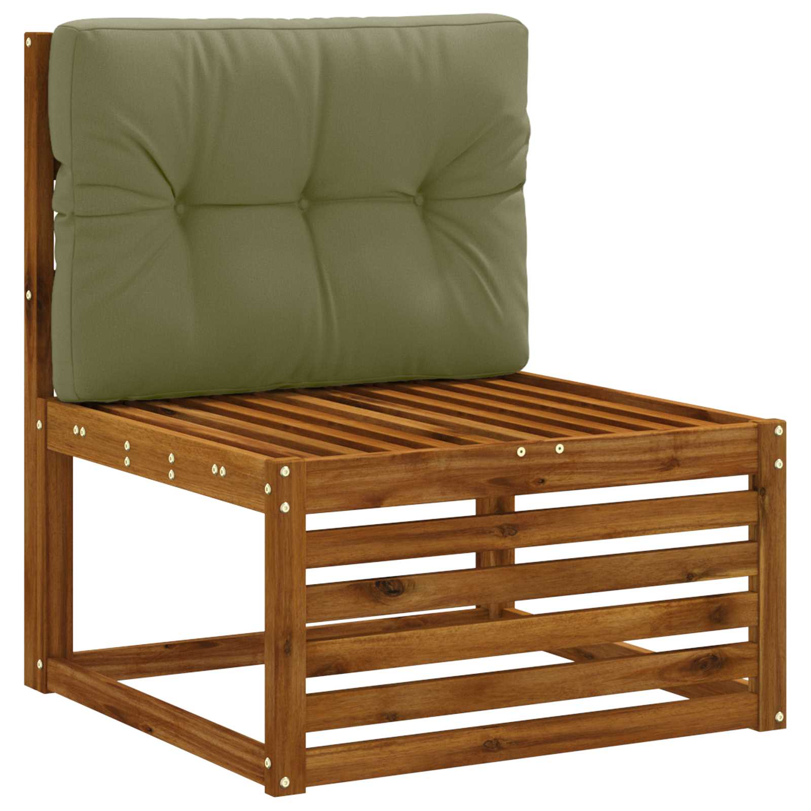 Pallet Rugkussen VIANEN 100% Polyester Olijfgroen image 2