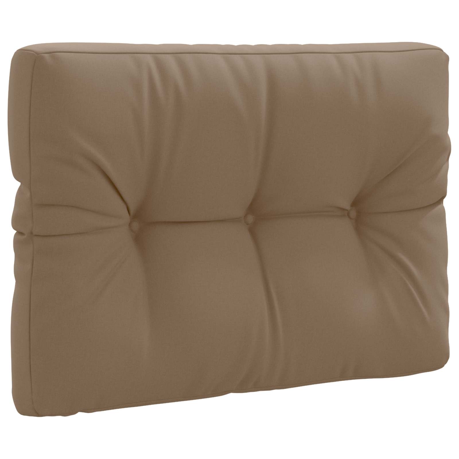 Pallet Rugkussen VIANEN 100% Polyester Taupe 70 x 50 x 12 cm image 1