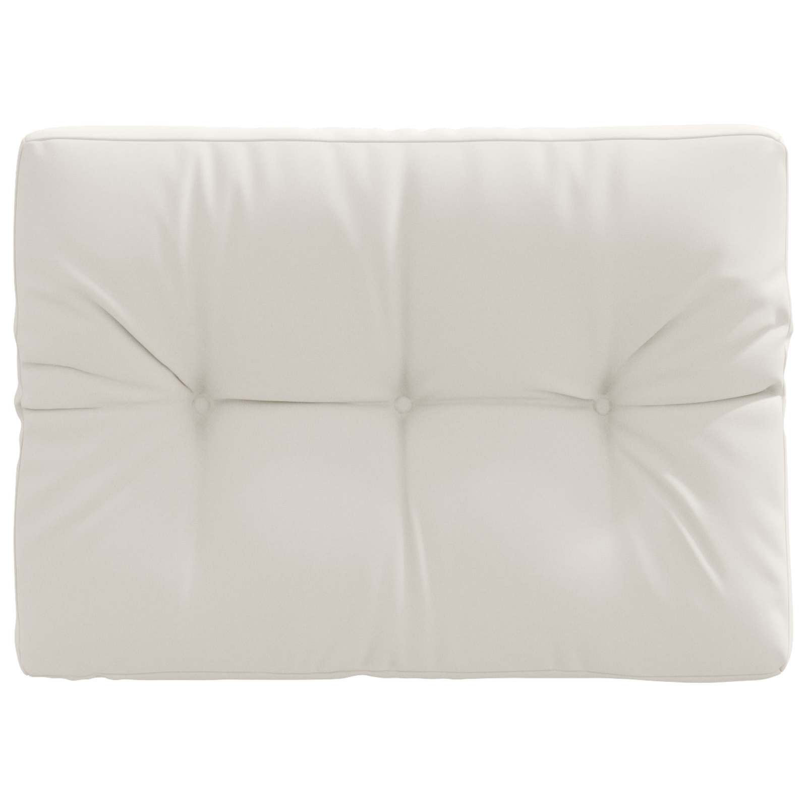Pallet Rugkussen VIANEN 100% Polyester Wit 70 x 60 x 12 cm image 4
