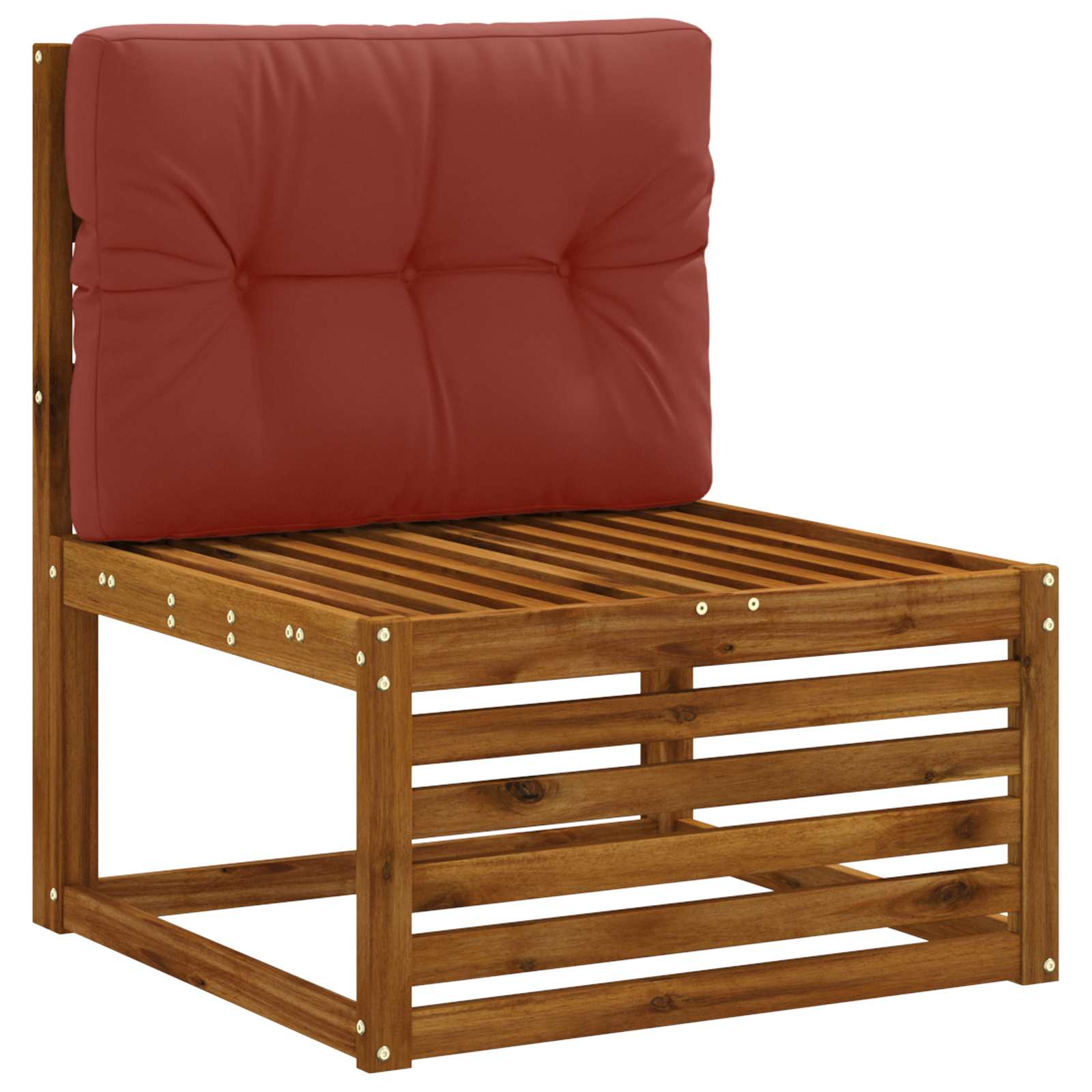 Pallet Rugkussen VIANEN 100% Polyester Rood 70 x 60 x 12 cm image 2