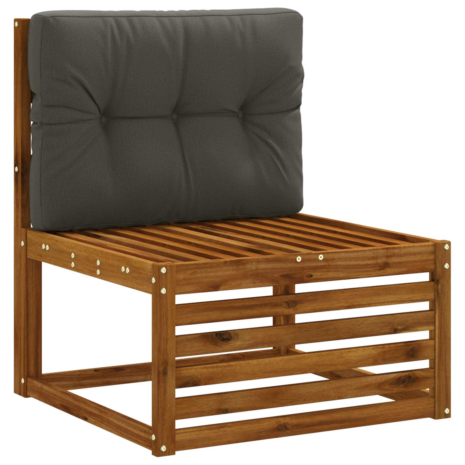 Pallet Rugkussen VIANEN 100% Polyester Antraciet image 2