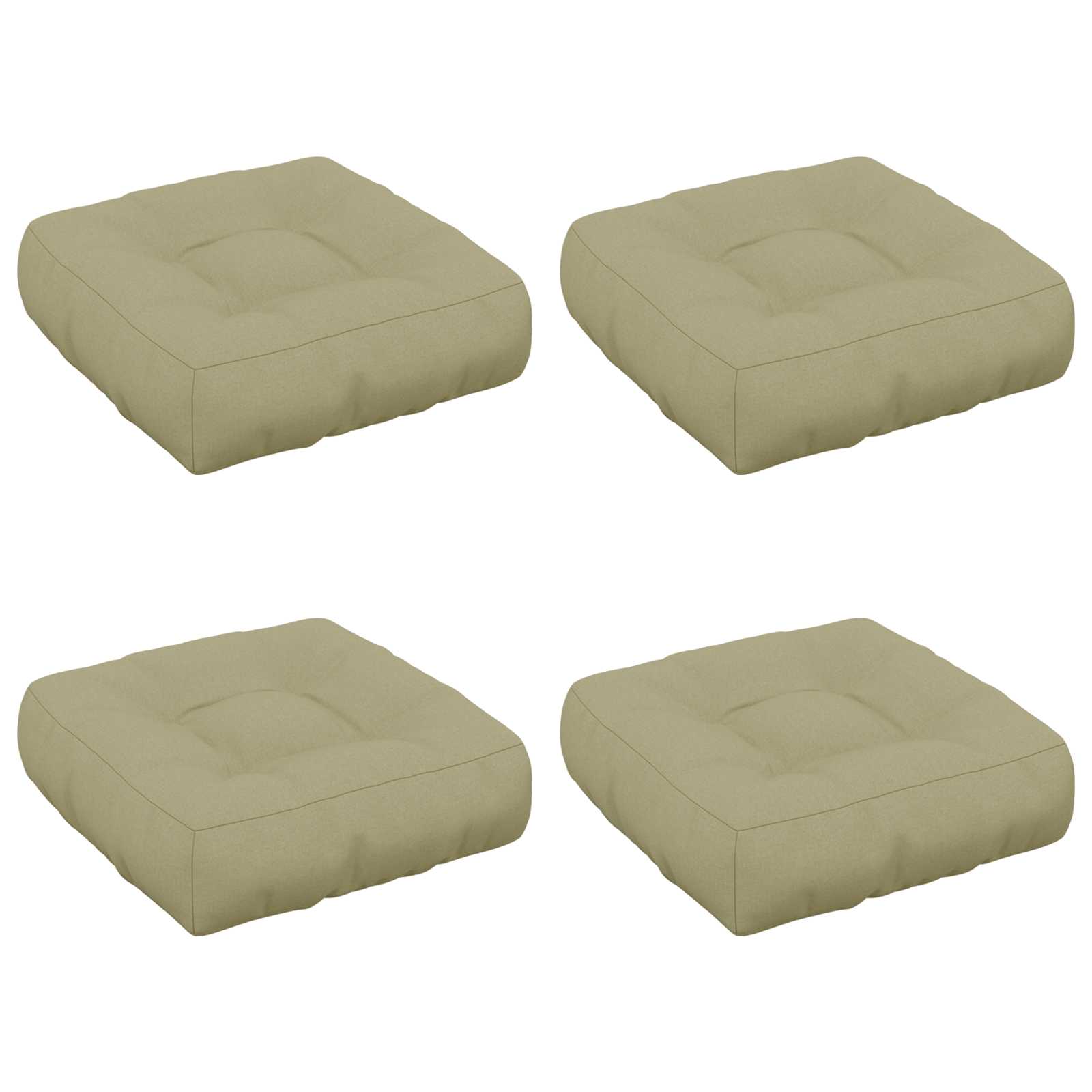 Кушони за сядане, 4 броя VIANEN 4 pcs 100% полиестер — изображение 2