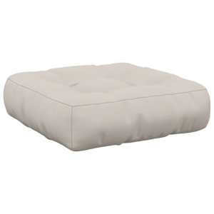 vidaXL 1-osaline istepad VIANEN 100% Pol&uuml;ester Valge 40 x 40 x 12 cm