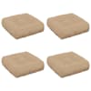 vidaXL 4-osalised istepad VIANEN 4 pcs 100% Pol&uuml;ester Liivakarva