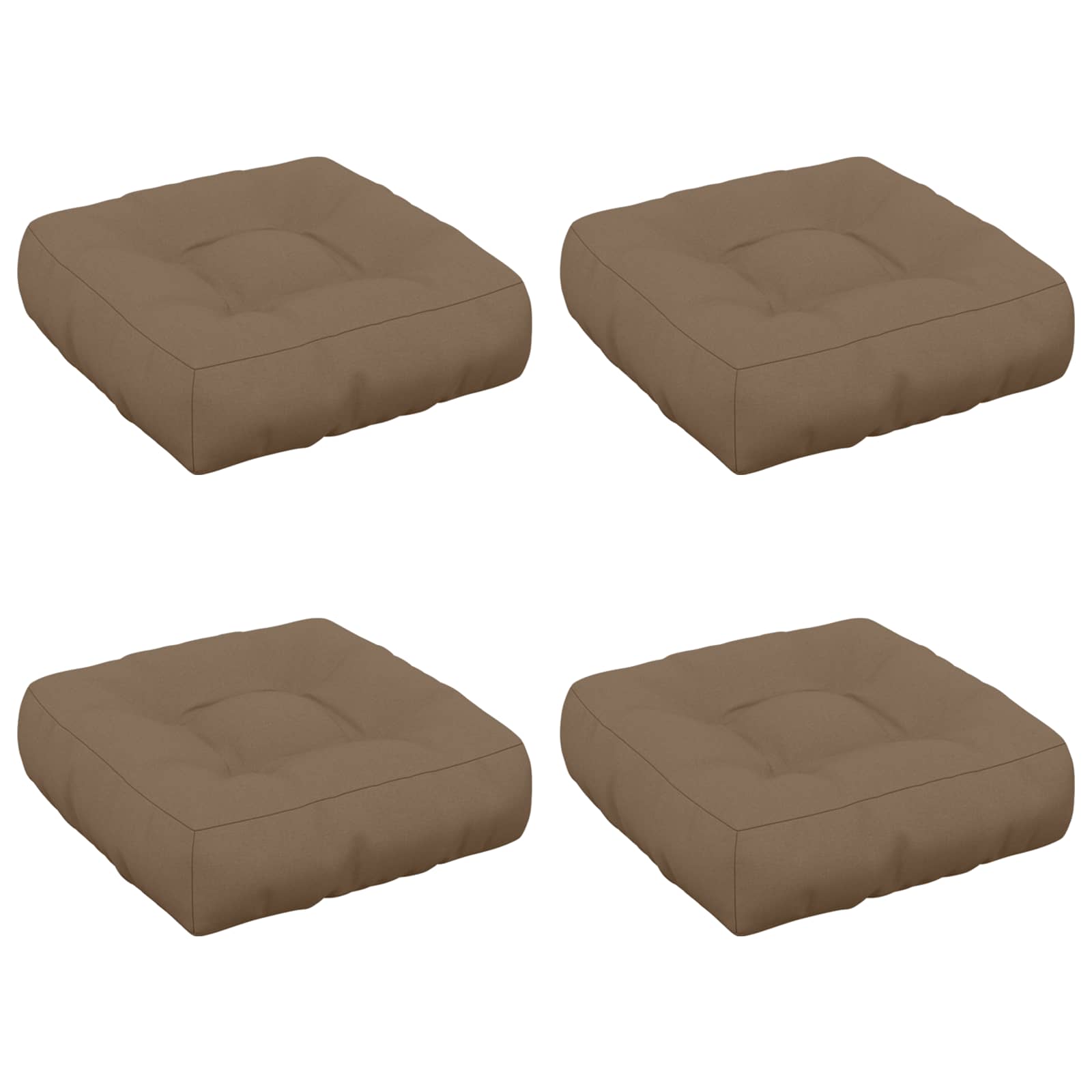 4-Piece Zitkussens VIANEN 4 pcs 100% Polyester Taupe image 2