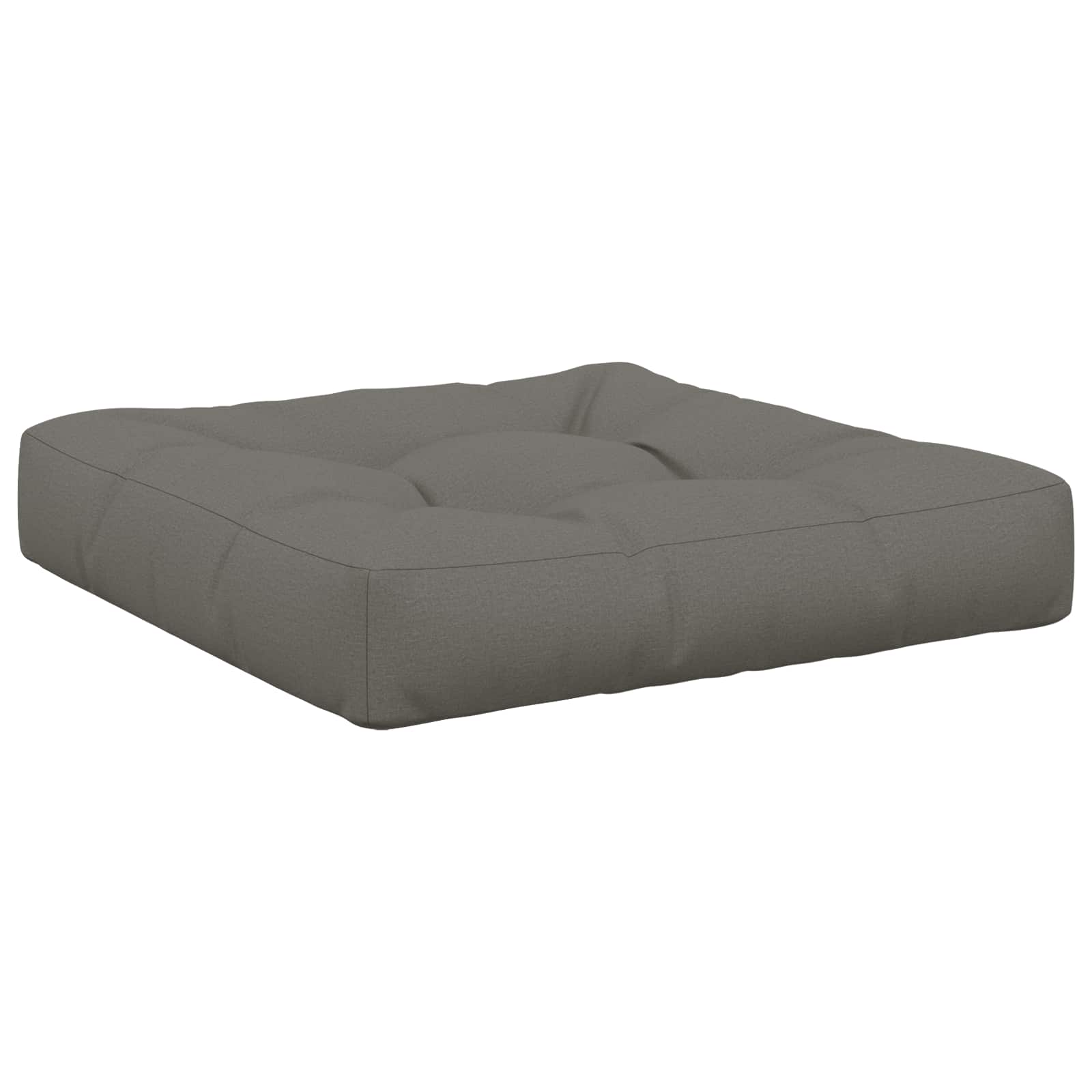 vidaXL 1-dielny sedací vankúš VIANEN 100% polyester Sivá