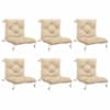 vidaXL 6-osaline palletipatjade komplekt VIANEN 6 tk 100% Pol&uuml;ester