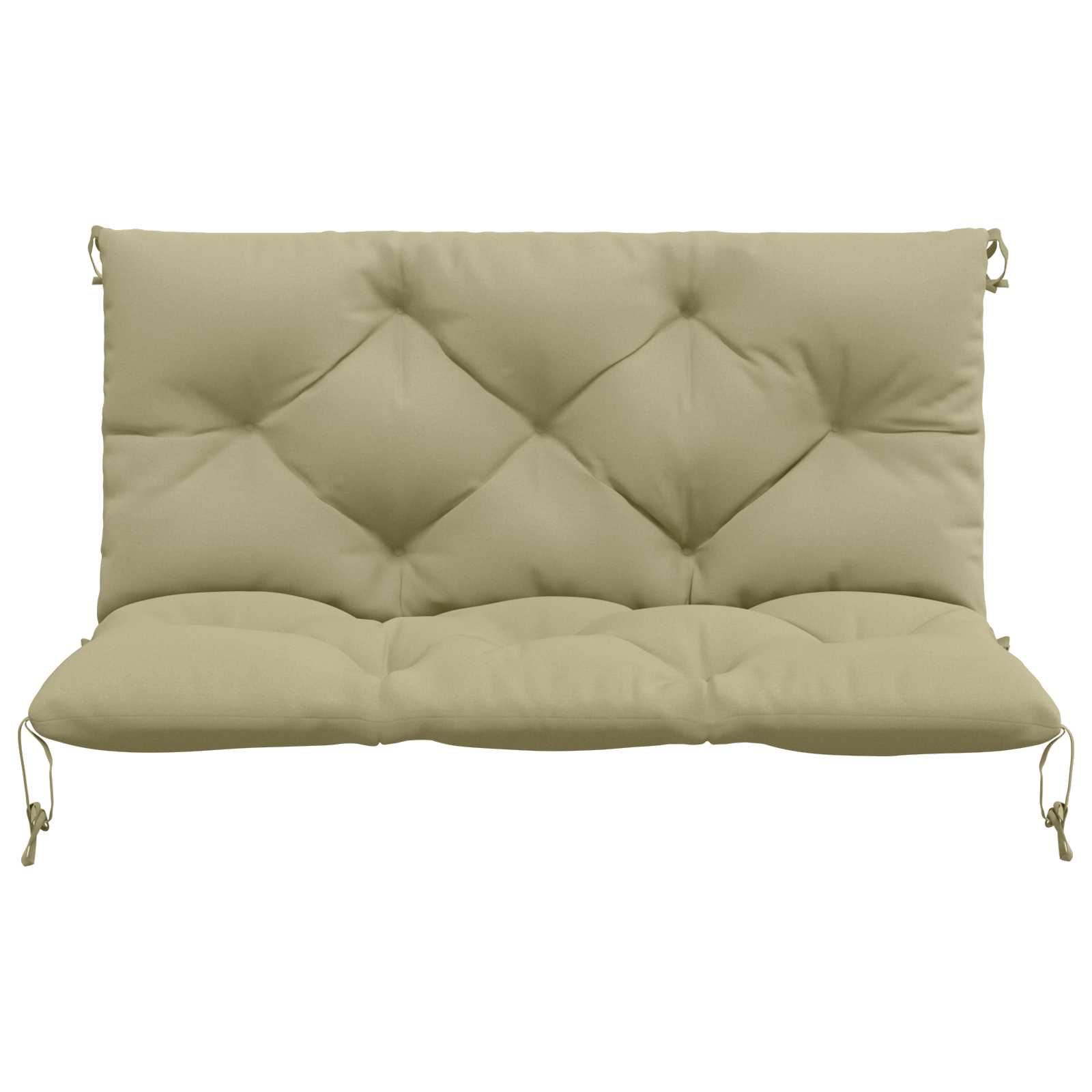 vidaXL 1-delig Palletkussen VIANEN 100% Polyester Lichtgroen groen, foto 4