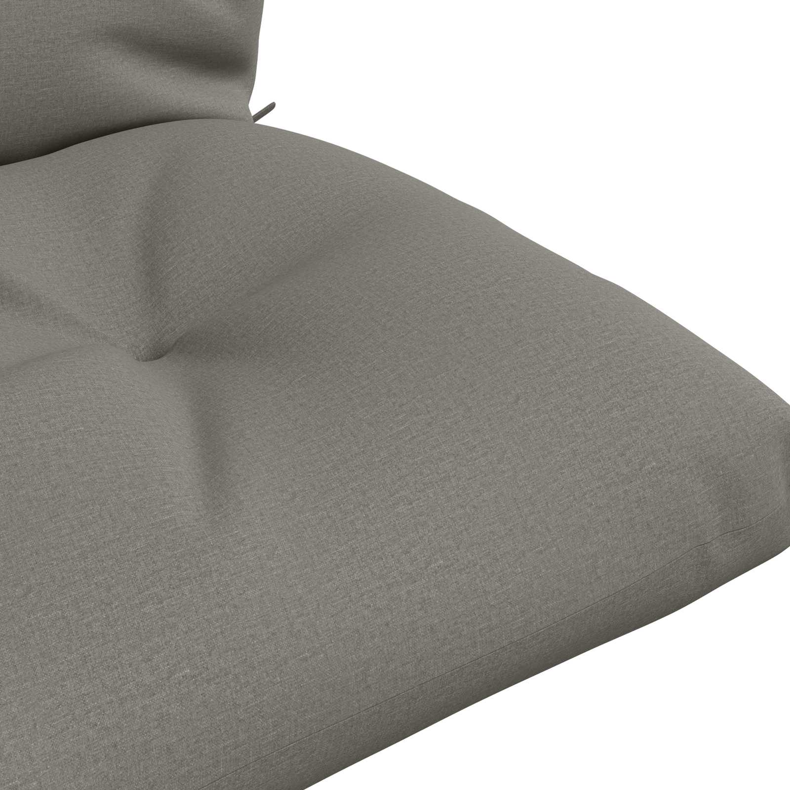 vidaXL 1-teiliges Palettenkissen VIANEN 100 % Polyester Grau – Bild 6
