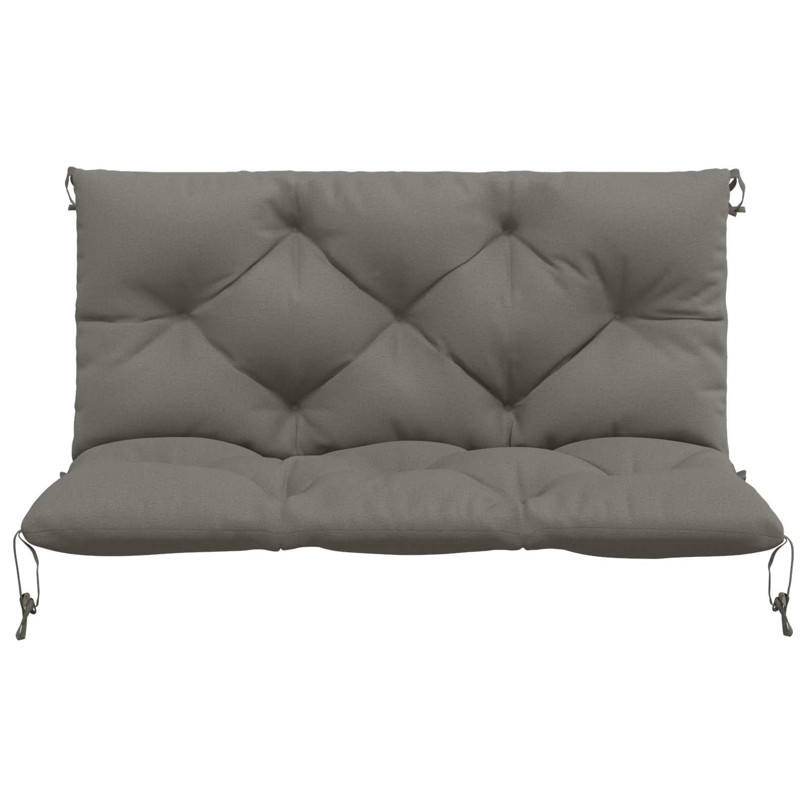 vidaXL 1-teiliges Palettenkissen VIANEN 100 % Polyester Grau – Bild 4