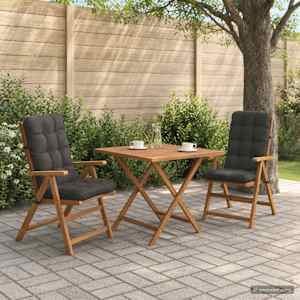 2-delne blazine za visok naslon VIANEN 2 pcs 100% poliester