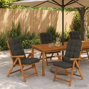6-delne blazine za visok naslon VIANEN 6 pcs 100% poliester