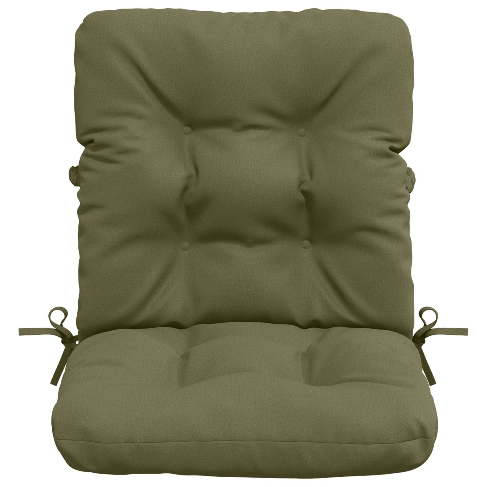 6-delige Hoogrug Kussen VIANEN 6 pcs 100% Polyester Olijfgroen image 3