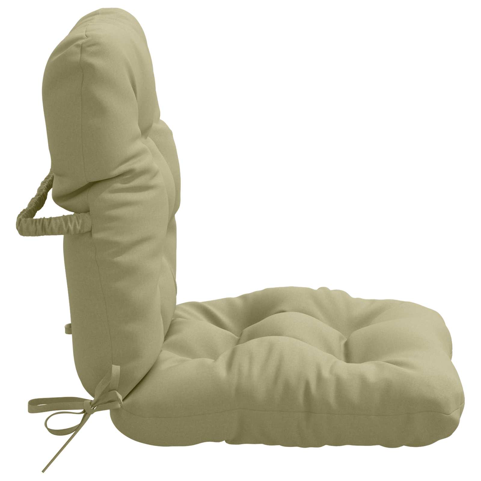 4-delige Hoogrug Kussen VIANEN 4 pcs 100% Polyester Lichtgroen image 4