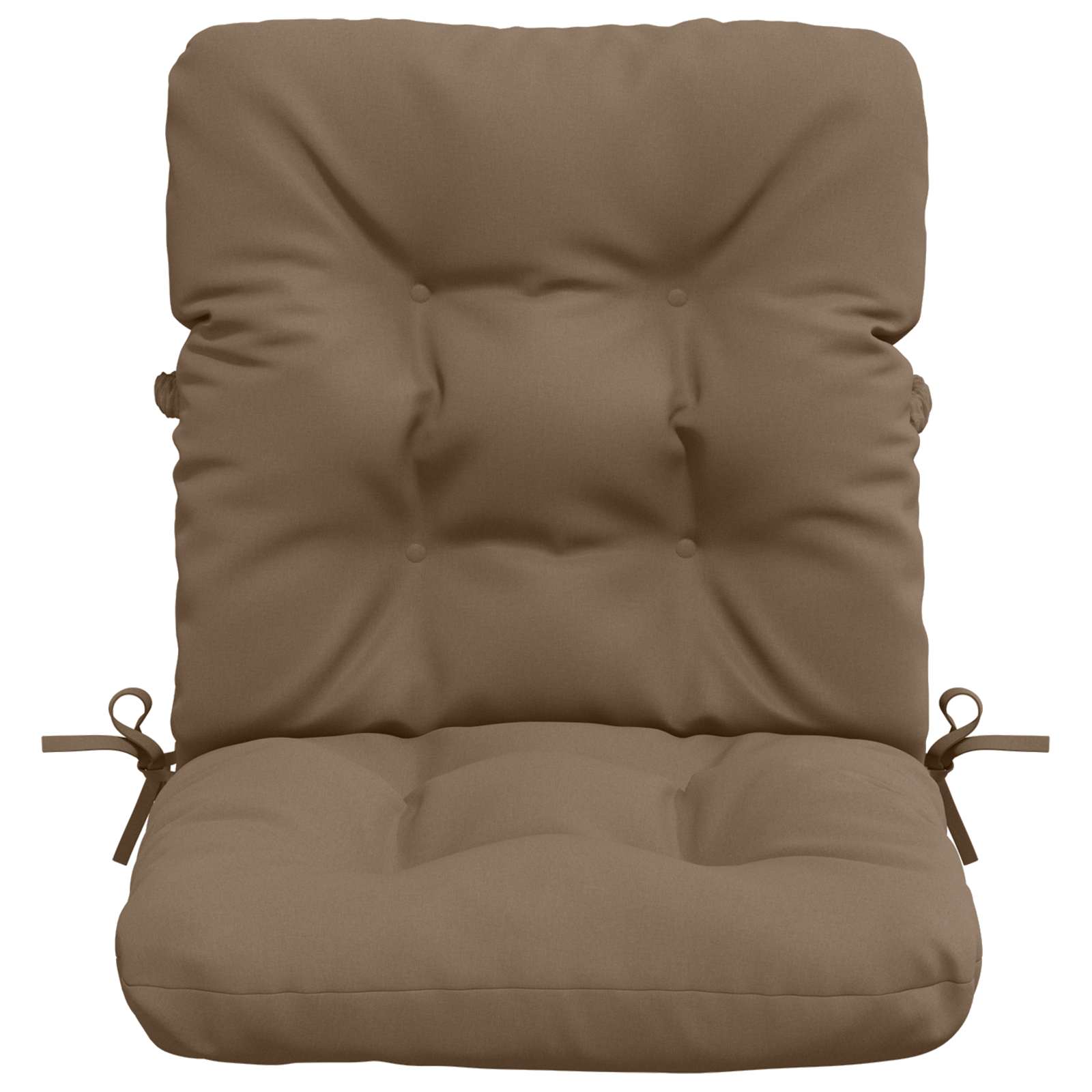 4-delige Hoogrug Kussen VIANEN 4 pcs 100% Polyester Taupe image 3
