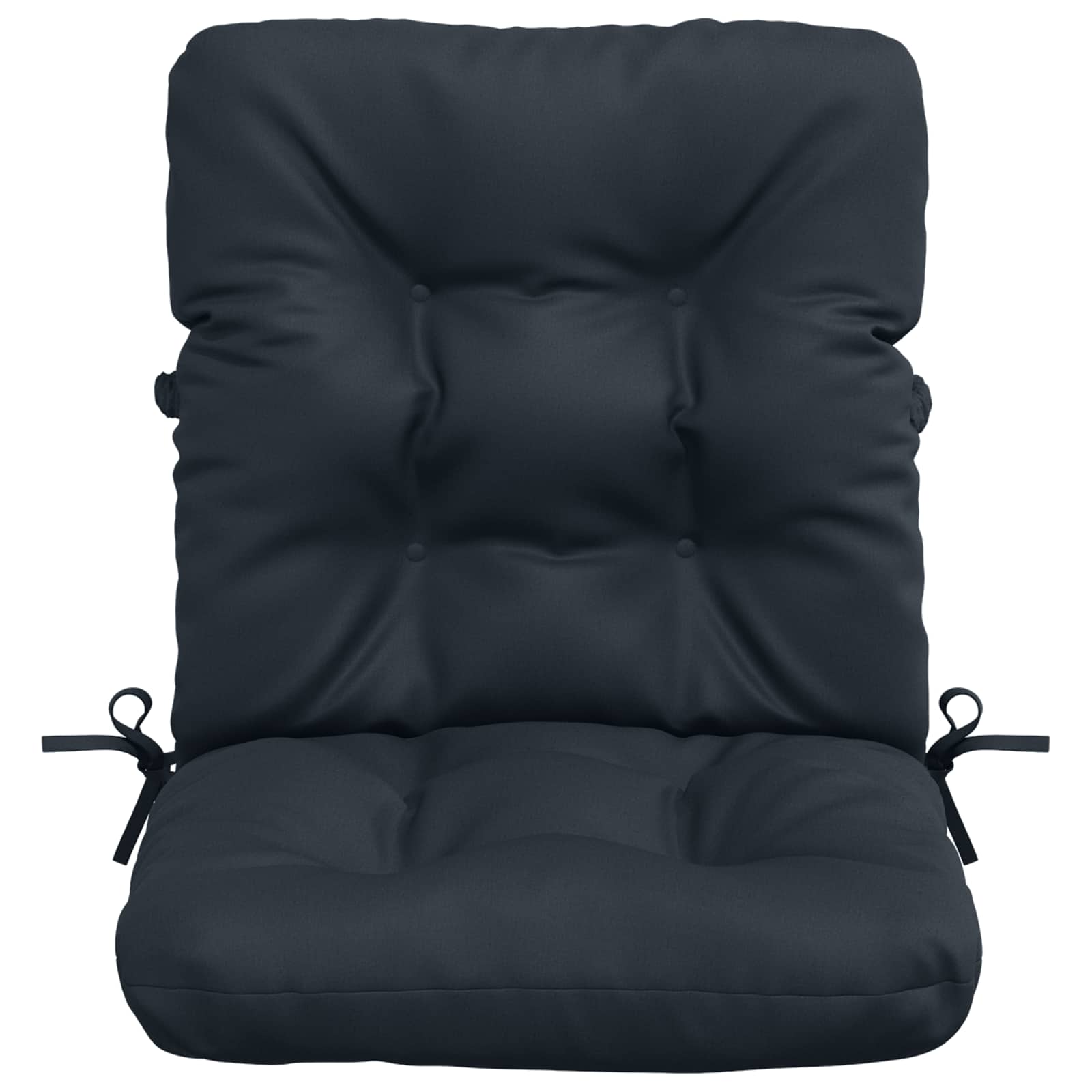 vidaXL 6-delige Hoogrug Kussen VIANEN 6 st 100% Polyester Donkerblauw blauw, foto 4