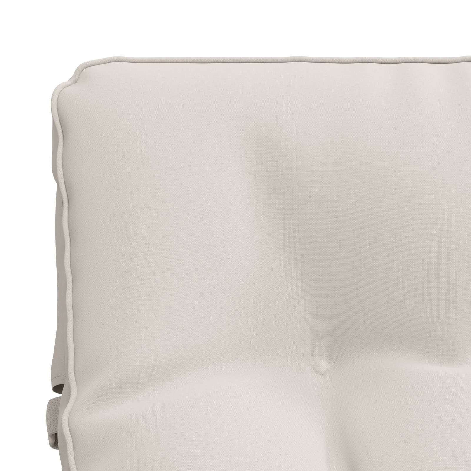 Ligstoel Kussen VIANEN 100% Polyester Wit 200 x 60 x 8 cm image 5