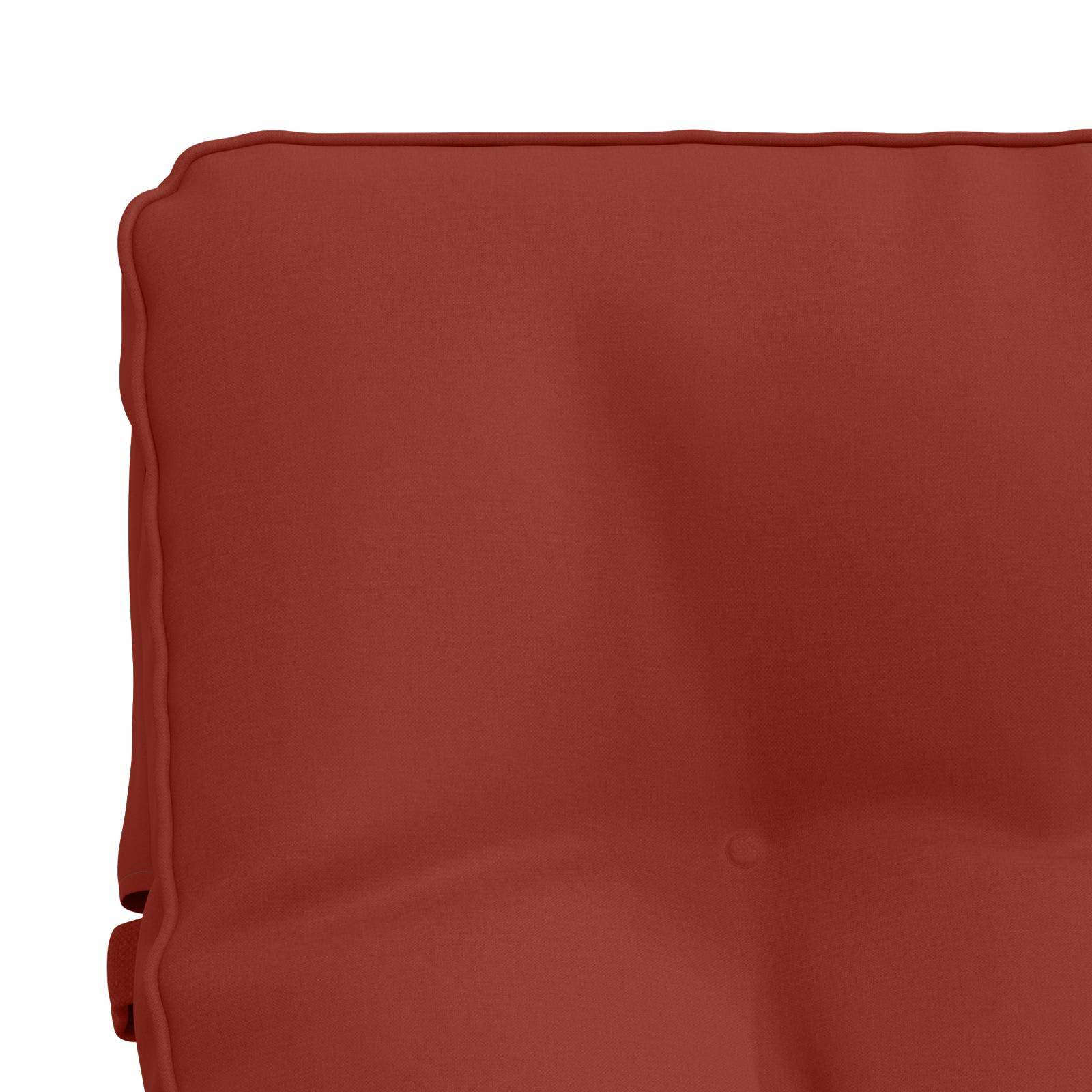 Ligstoel Kussen VIANEN 100% Polyester Rood 200 x 60 x 8 cm image 5