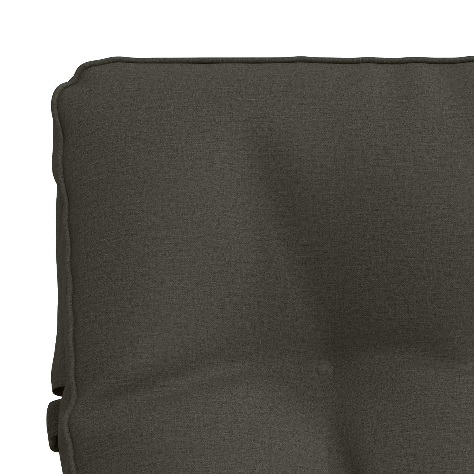 Ligstoel Kussen VIANEN 100% Polyester Antraciet 200 x 60 x 8 cm image 5