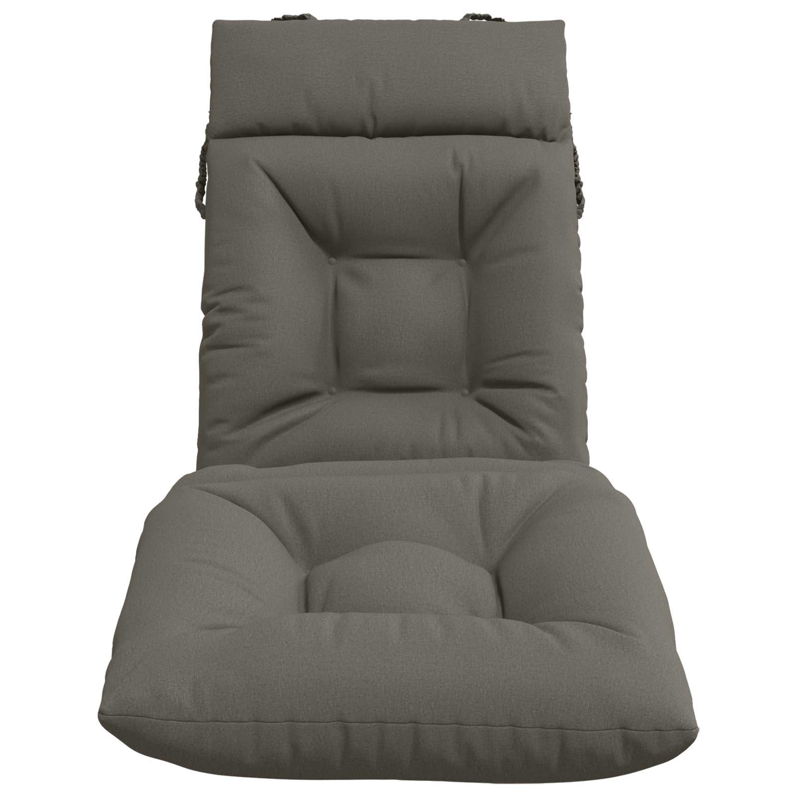 Ligstoel Kussen VIANEN 100% Polyester Grijs 200 x 50 x 8 cm image 3