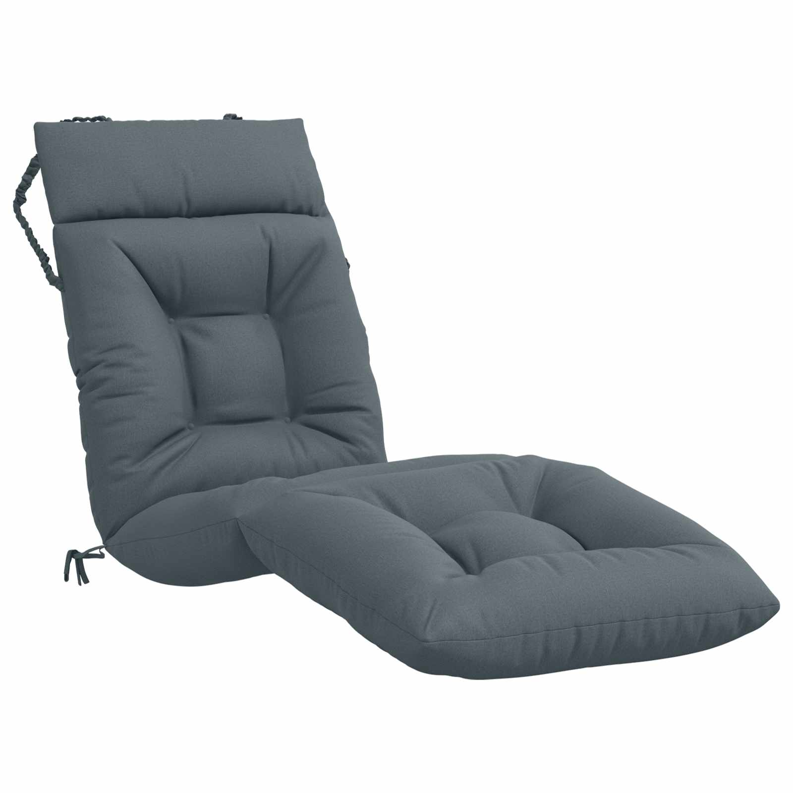Ligstoel Kussen VIANEN 100% Polyester Blauw 200 x 60 x 8 cm image 1