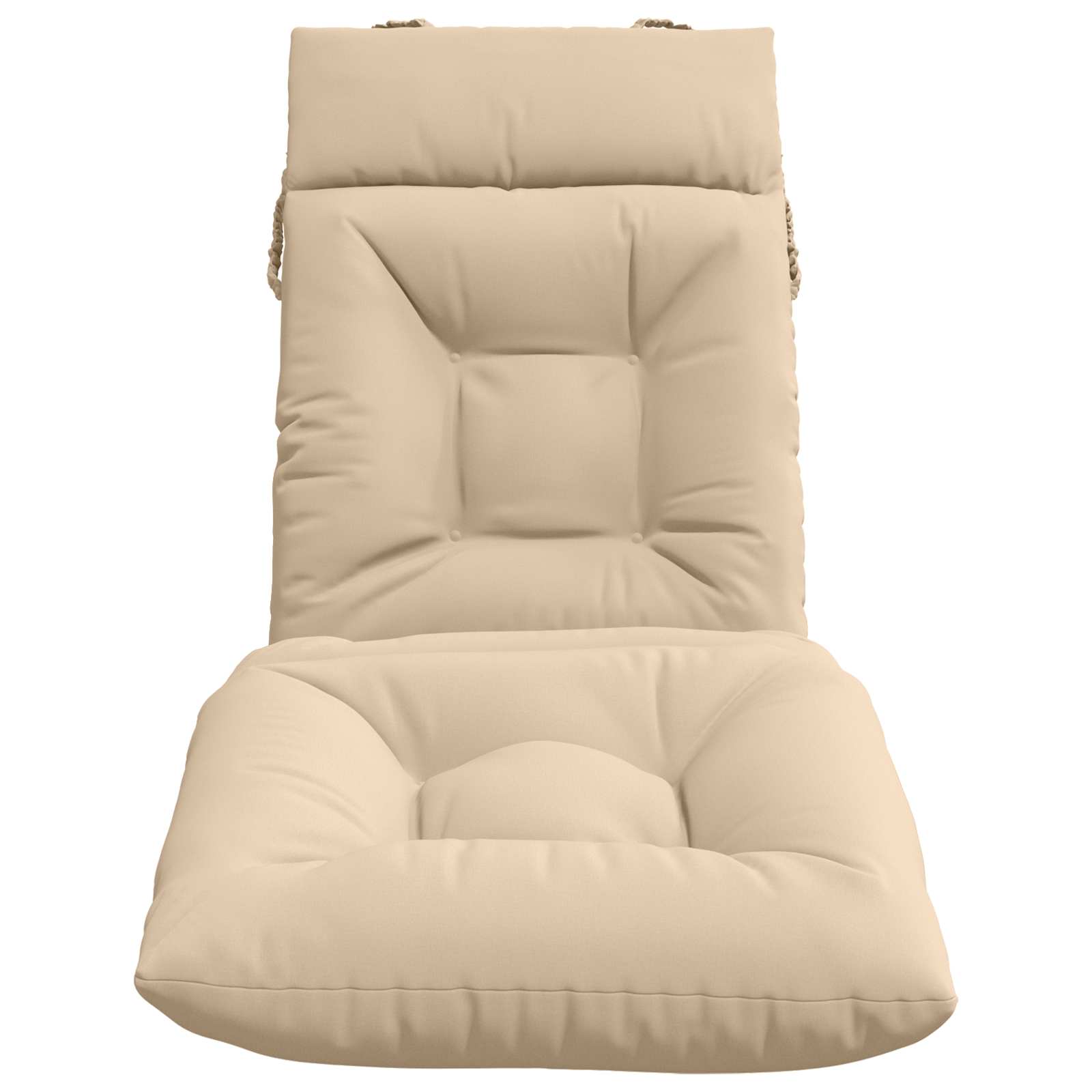 Ligstoel Kussen VIANEN 100% Polyester Crèmekleurig image 3