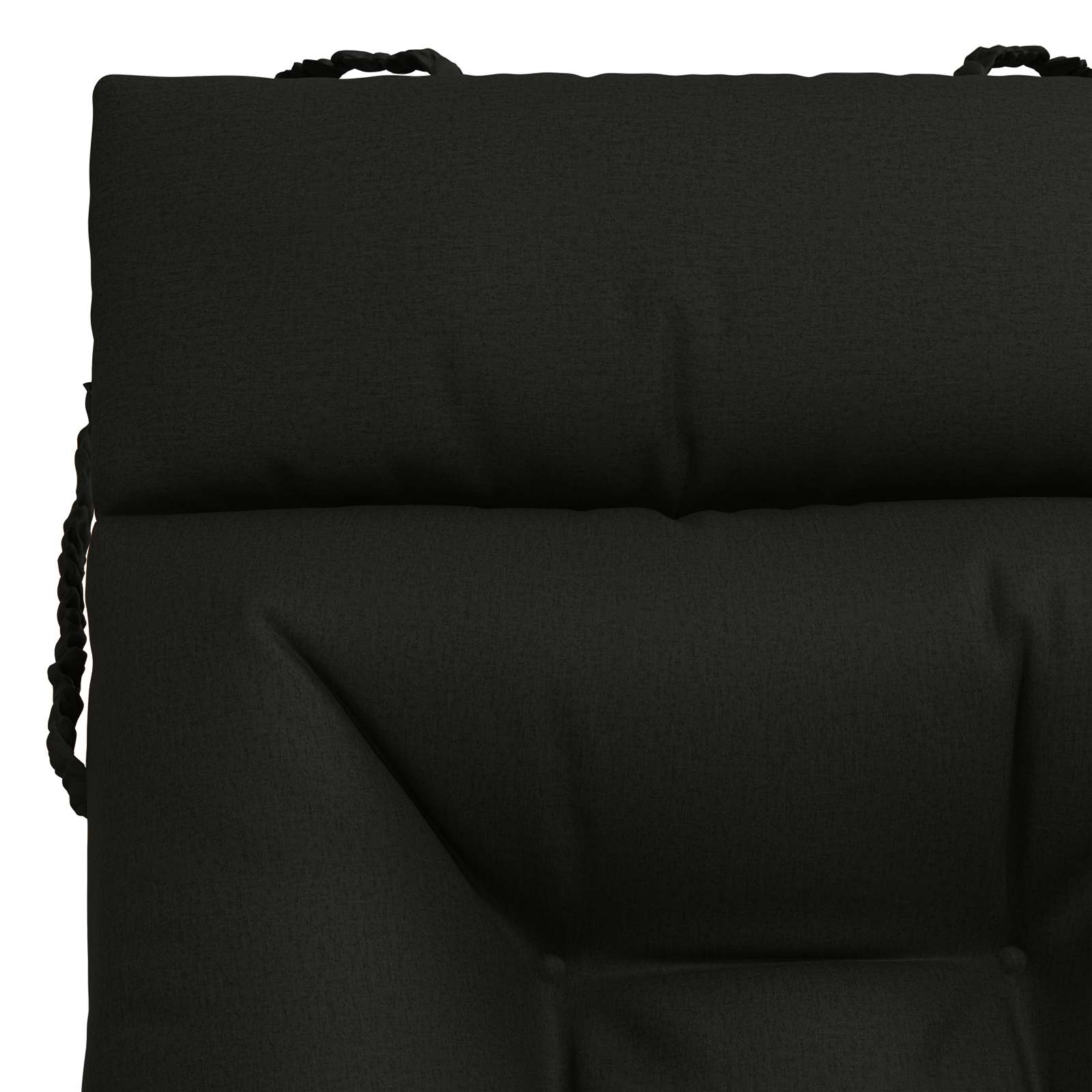 Ligstoel Kussen VIANEN 100% Polyester Zwart 200 x 70 x 8 cm image 5