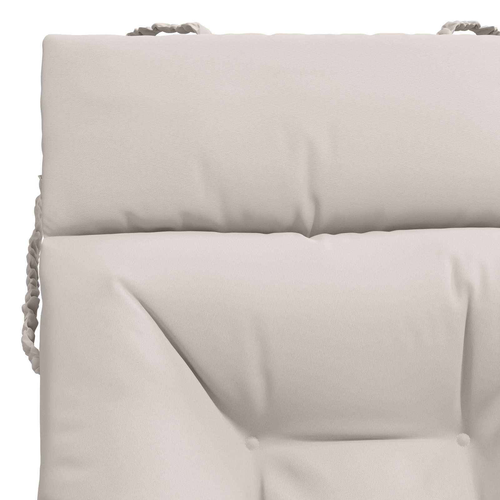Ligstoel Kussen VIANEN 100% Polyester Wit 200 x 80 x 8 cm image 5