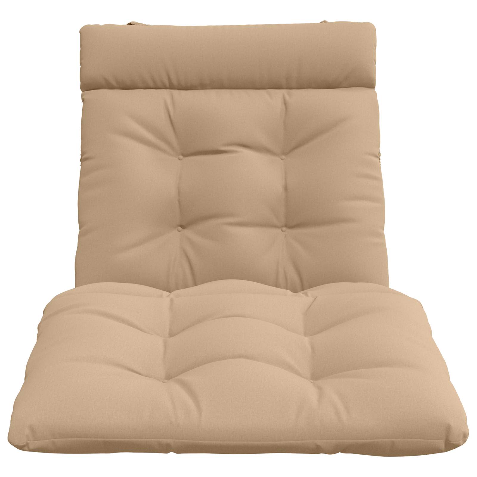 Ligstoel Kussen VIANEN 100% Polyester Zand 200 x 80 x 8 cm image 3