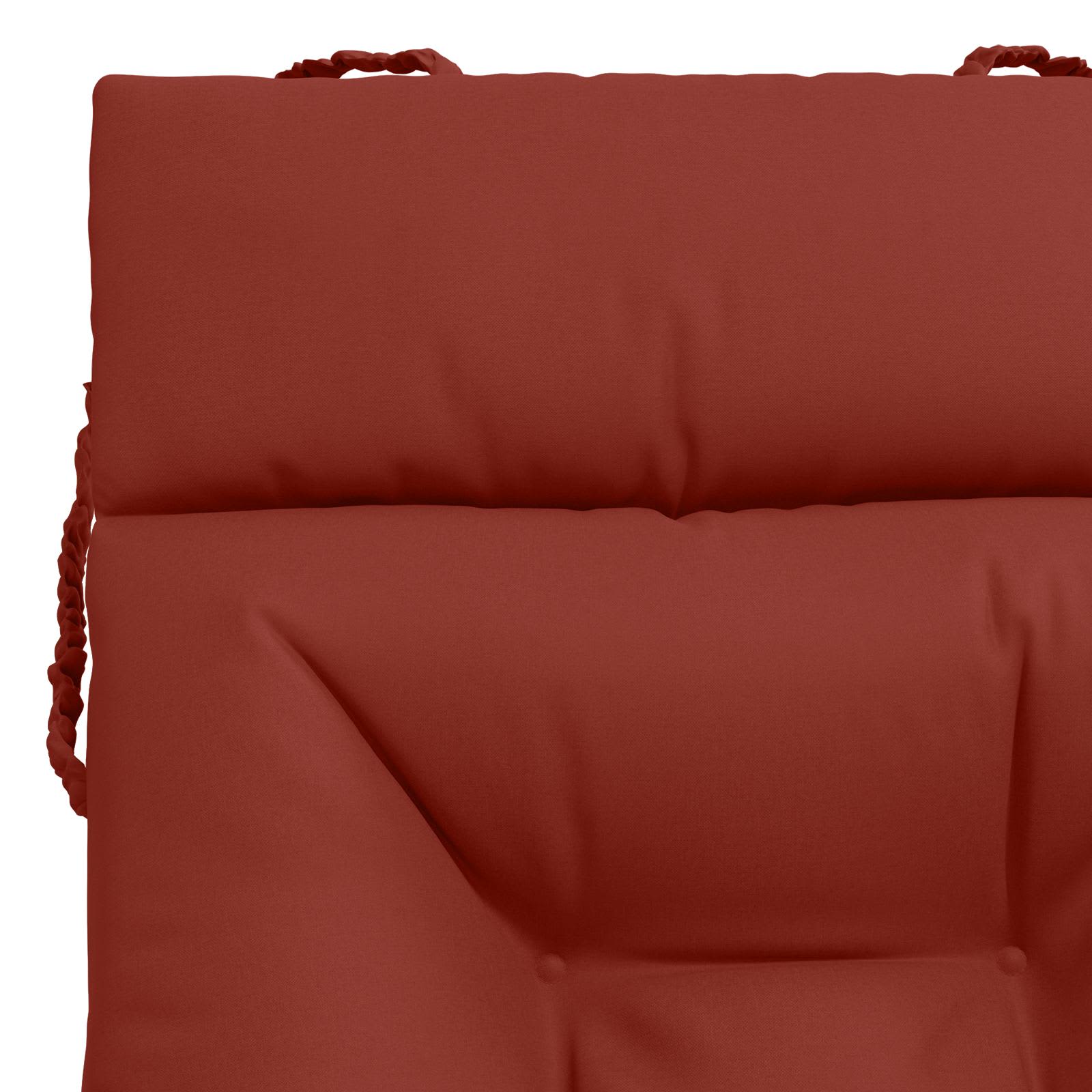 Ligstoel Kussen VIANEN 100% Polyester Rood 200 x 80 x 8 cm image 5