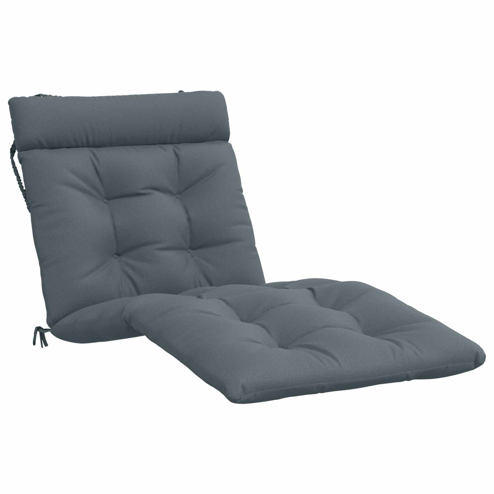 Ligstoel Kussen VIANEN 100% Polyester Blauw 200 x 90 x 8 cm image 1