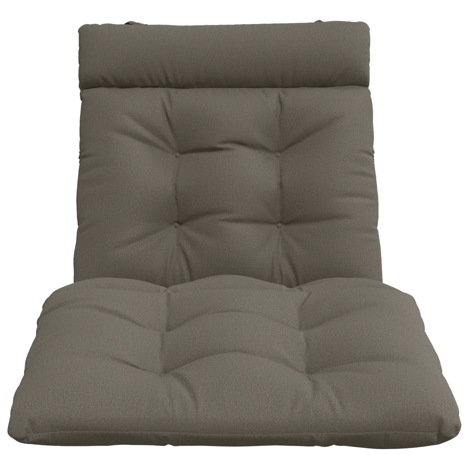 Ligstoel Kussen VIANEN 100% Polyester Grijs 200 x 90 x 8 cm image 3