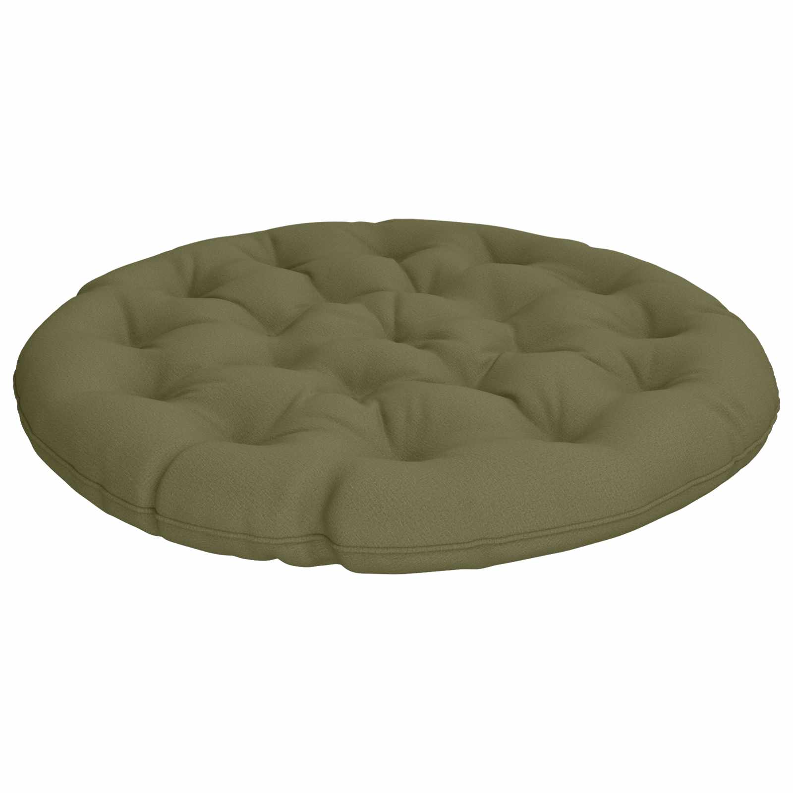 Papasan Stoel Kussen VIANEN 100% Polyester Olijfgroen image 1