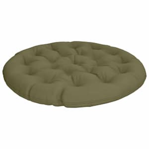vidaXL Papasan tooli vaip VIANEN 100% Pol&uuml;ester Oliiviroheline