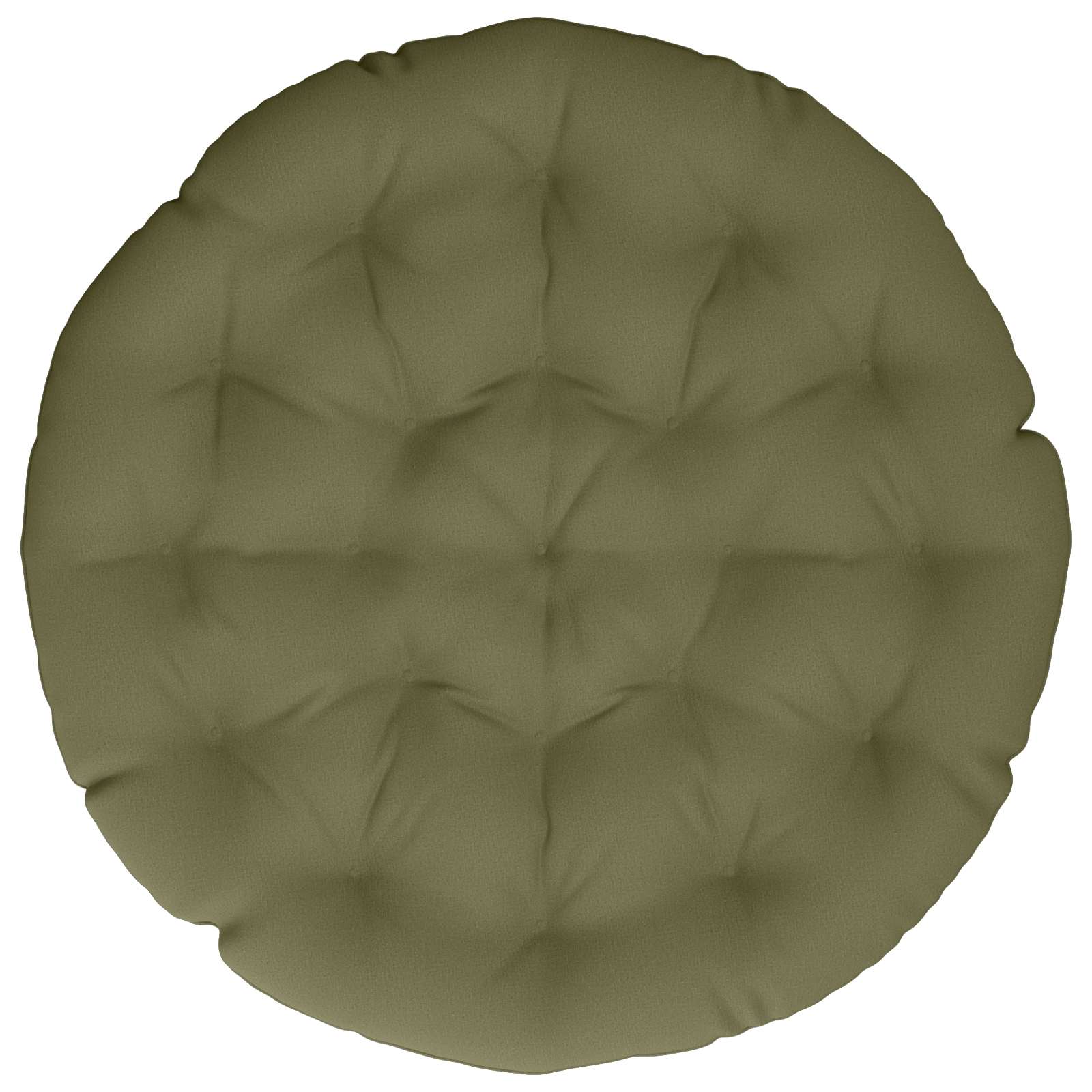 Papasan Stoel Kussen VIANEN 100% Polyester Olijfgroen image 2