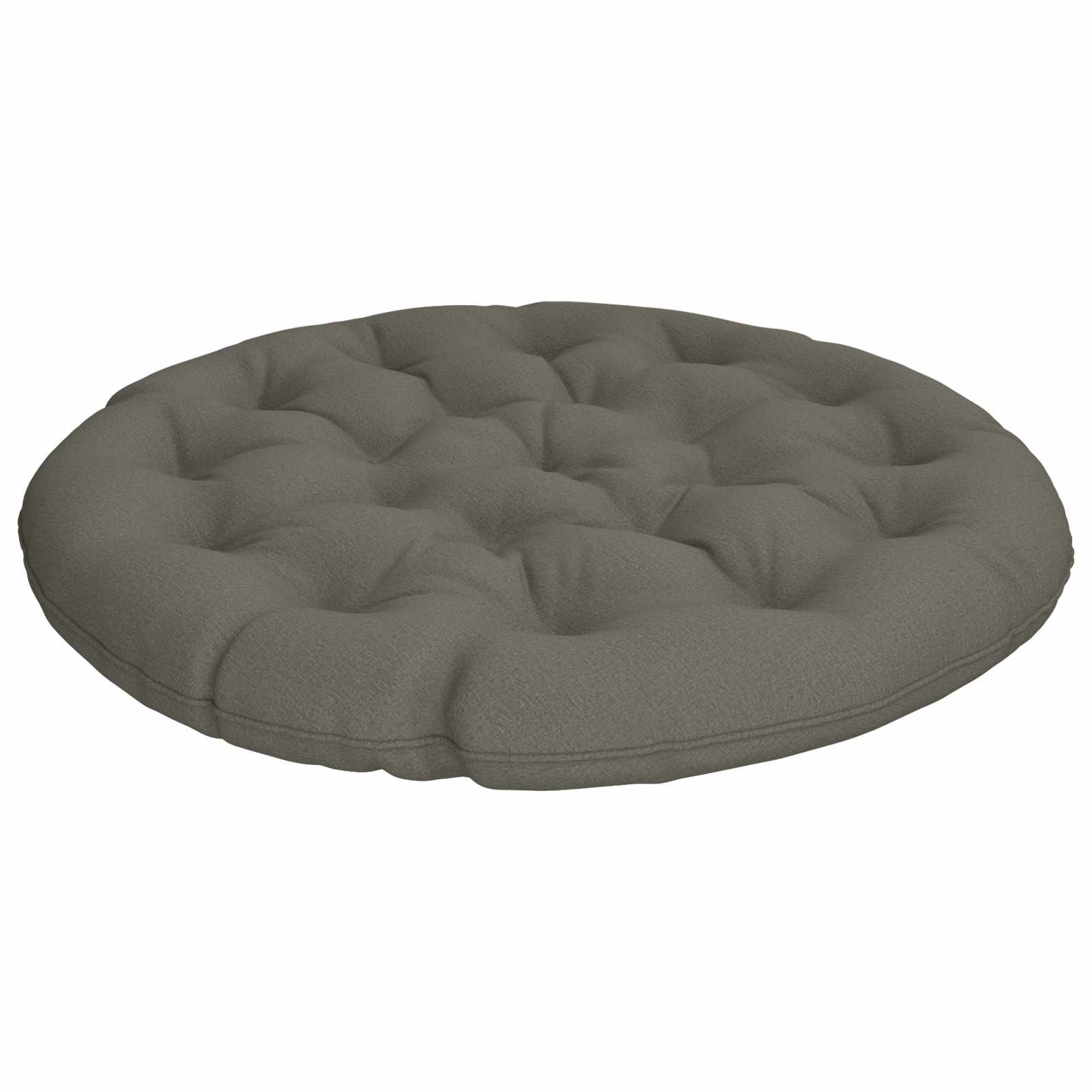 Papasan Stoel Kussen VIANEN 100% Polyester Grijs Ø 130 x 12 cm image 1