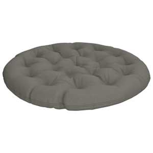 vidaXL Papasan tooli vaip VIANEN 100% Pol&uuml;ester Hall &Oslash; 130 x 12 cm