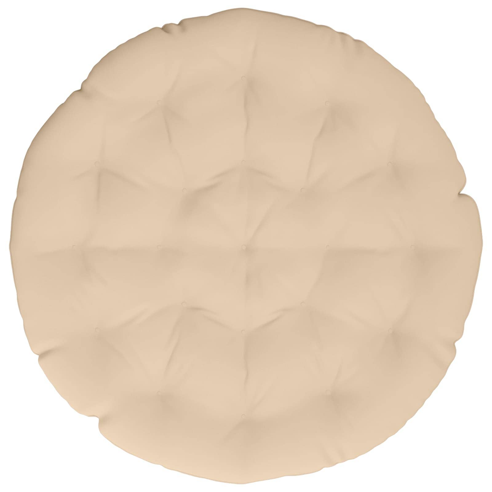 Papasan Stoel Kussen VIANEN 100% Polyester Crèmekleurig