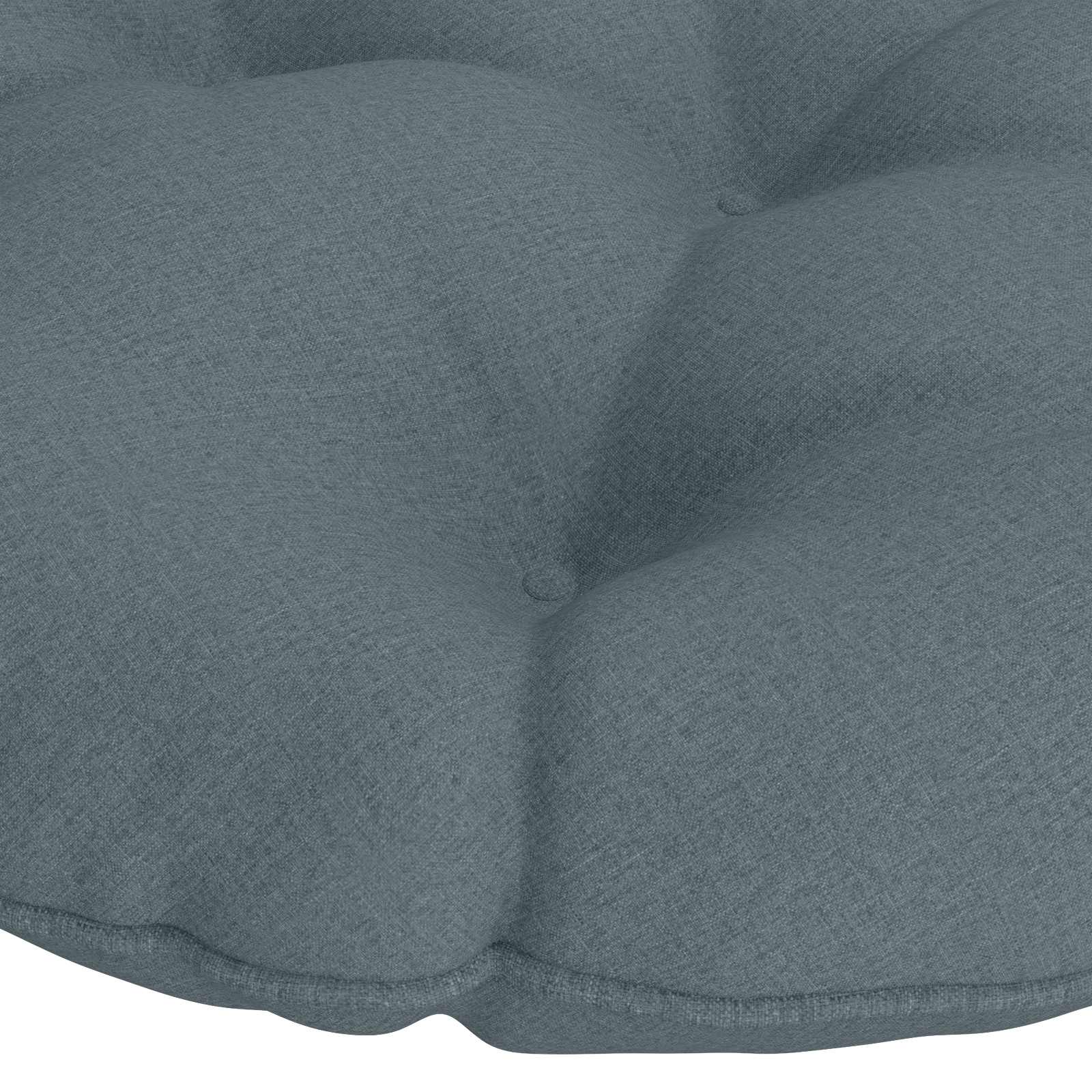 Papasan Stoel Kussen VIANEN 100% Polyester Blauw Ø 120 x 12 cm image 3