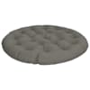 vidaXL Papasan tooli vaip VIANEN 100% Pol&uuml;ester Hall &Oslash; 120 x 12 cm