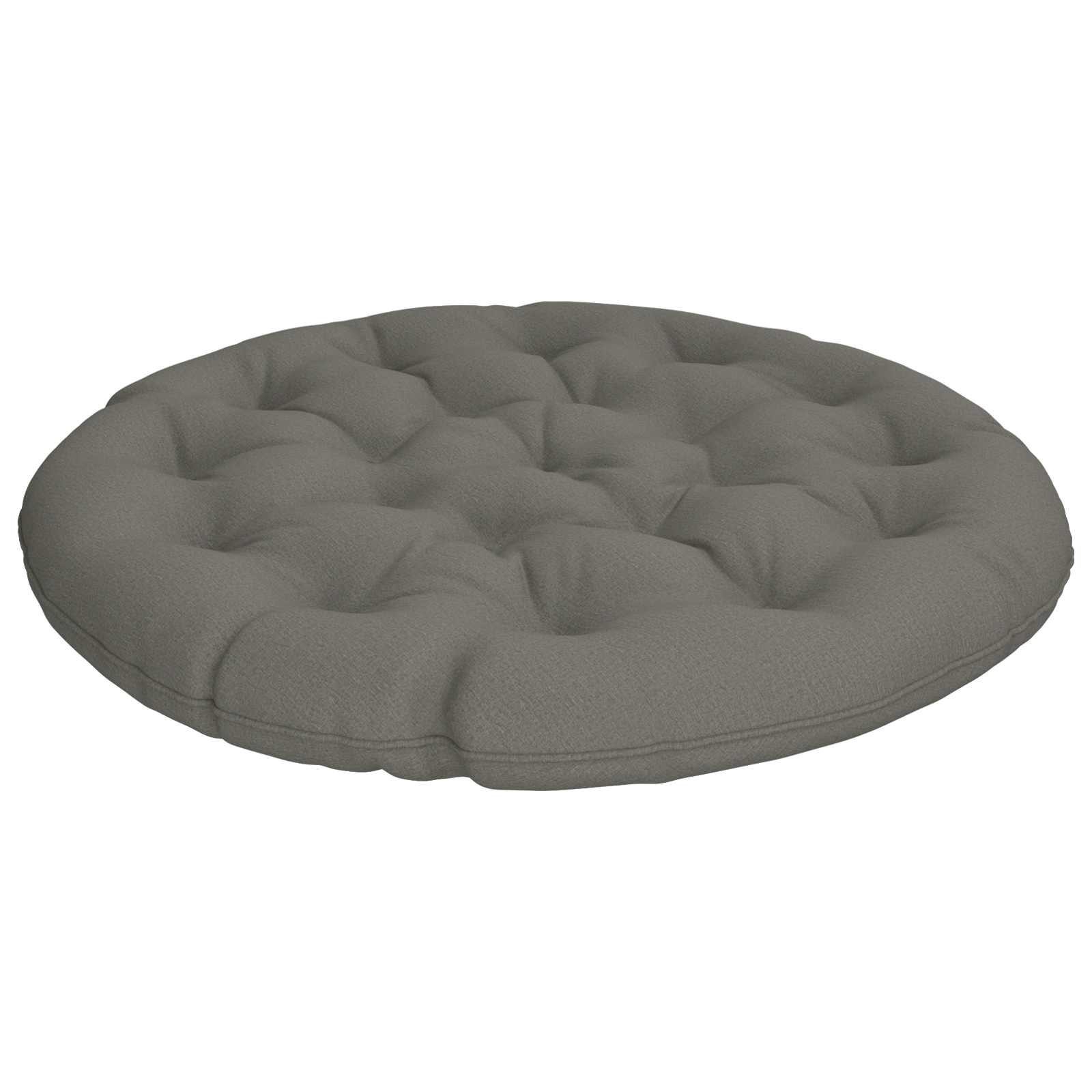 vidaXL Vankúš na Papasan stoličku VIANEN 100% polyester Sivá